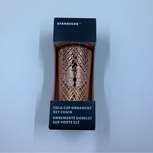 Starbucks key chain cup